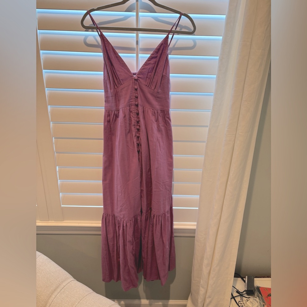 Abercrombie & Fitch Purple Women's maxi sundress size small